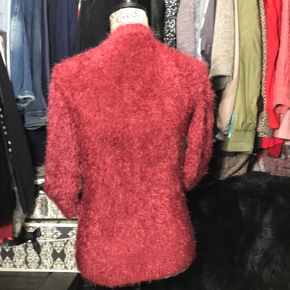 Tucker + Tate Rosé Colored Fuzzy Sweater - Picture 5 of 8